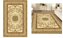 KM Home CLOSEOUT! 1419/1311/IVORY Navelli Ivory 5'5" x 8'3" Area Rug